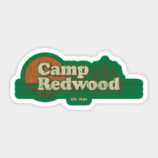 Camp Redwood 1984 Sticker